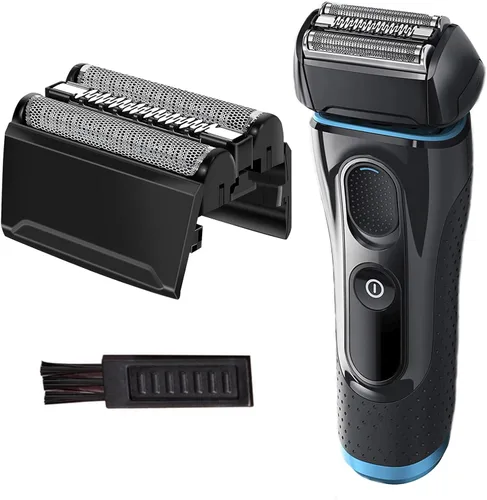52B Serie 5 Cabezal de repuesto para afeitadora eléctrica Braun, lámina de repuesto S5 en húmedo y seco y cortador compatible con 5190cc 5090 5020