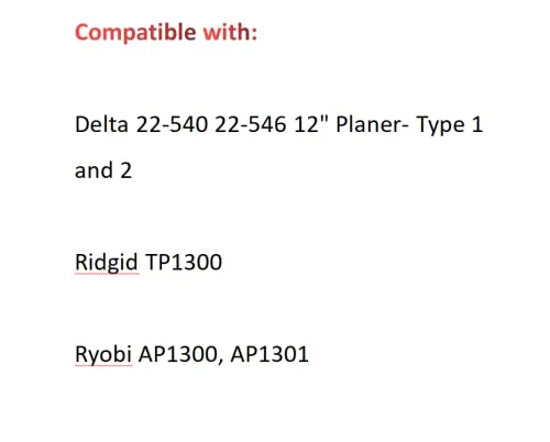 Miniatura 3 de Correa de transmisión de cepilladora compatible con D-lta 22-560 22-565 22-580 Cepilladora Poly V Belt 2PCS