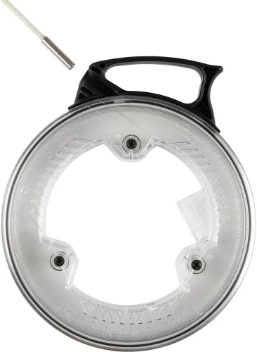 Miniatura 4 de Klein Tools 50550 Cinta de Pescado que Brilla en la Oscuridad, Hecha en EE. UU., Fibra de Vidrio con Punta de Nylon y Conector de Acero Inoxidable.