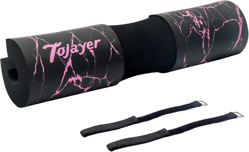 Miniatura 9 de Almohadilla de barra para sentadillas, almohadilla de espuma protectora para cuello y hombros, almohadilla de barra de levantamiento de pesas