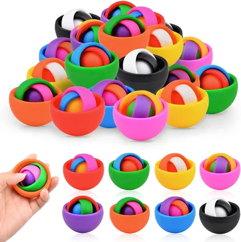 Miniatura 12 de Juguete antiestrés para adultos, 4 piezas de fidget spinner para adolescentes, ideas de regalo para niños de 8 a 12 años, juguete para aliviar