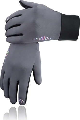 Miniatura 10 de Guantes de invierno para niños SIMARI con pantalla táctil, cálidos y térmicos, resistentes al agua, para niños y niñas, para correr, ciclismo