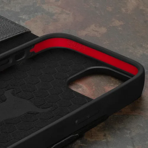 Miniatura 6 de TORRO Funda de cuero premium compatible con iPhone 15 de 6.1 pulgadas, funda de piel auténtica tipo cartera con función atril y ranuras