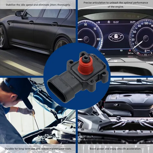 Miniatura 5 de Sensor MAP 213-1545 compatible con Chevy Impala S10 K1500 K2500 K3500 Lumina Camaro Caprice Cavalier Corvette Century Pontiac Firebird Grand Am