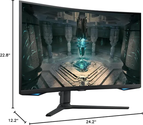Miniatura 11 de Samsung Odyssey QHD G65B - Monitor curvo para juegos de 27", 240Hz, 1ms (GTG), HDR 600, Gaming Hub, 1000R, AMD FreeSync Premium Pro, LS27BG652ENXGO