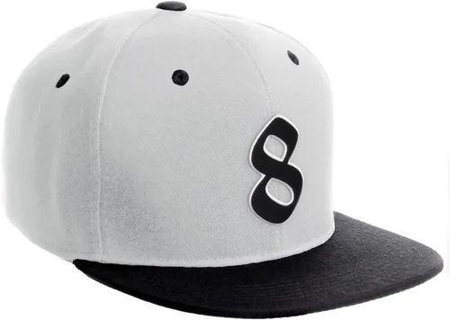 Miniatura 372 de Daxton Gorra clásica con visera de billete plano con letras del alfabeto inglés antiguo de la A a la Z