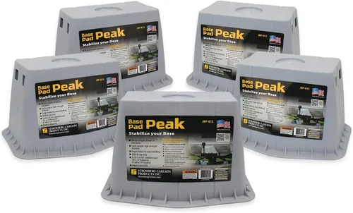 Miniatura 10 de Stromberg Carlson JBP-813.1 Base Pad Peak – Bloque de remolque – Almohadillas de RV – Accesorios para remolque de viaje – Base de gato de lengua