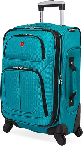 Miniatura 33 de SwissGear - Equipaje suave expandible Sion con ruedas, Negro