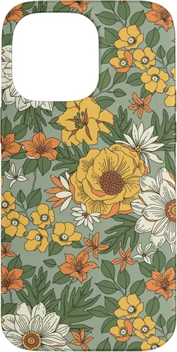 Miniatura 20 de Funda para iPhone 12 mini flores silvestres amarillas flores de verano botánico floral