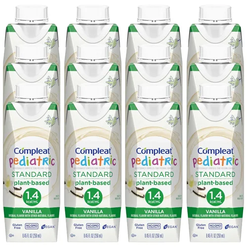 Miniatura 6 de Compleat Estándar pediátrico 1.4 Cal Suplemento oral pediátrico Vainilla 8.45 oz Cartón 24 Ct