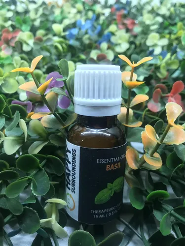 Aceites esenciales de albahaca ~ Aceite de masaje natural puro para aromaterapia, grado terapéutico, incienso 100% natural, aceite esencial puro