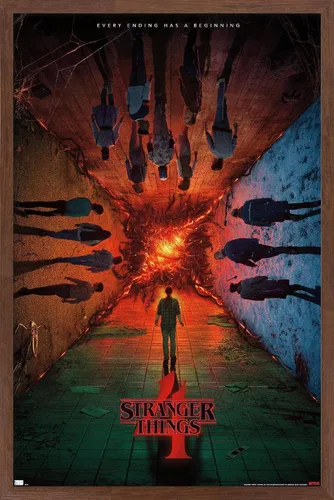 Miniatura 16 de Trends International Netflix Stranger Things: Temporada 4 - Póster de presentación con el grupo, para pared, de una hoja, 14.725 x 22.375 pulgadas