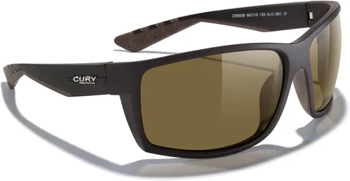 Gafas de sol deportivas polarizadas para hombres y mujeres, para pesca, ciclismo, correr, senderismo, conducción, golf, al aire libre Marco marrón