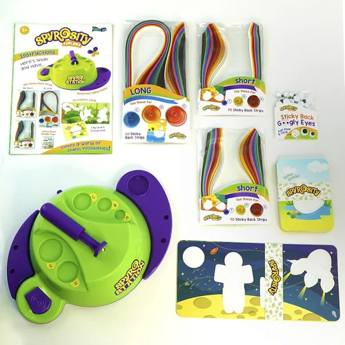 Miniatura 2 de Quill On Spyrosity Explore Quilling Kit de manualidades Artes y manualidades para niños de 6 a 8 años Juguetes para niñas de 6 a 8 años