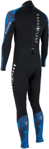 Miniatura 4 de AQUALUNG HydroFlex - Overol para hombre, 0.118 in, color azul camuflaje