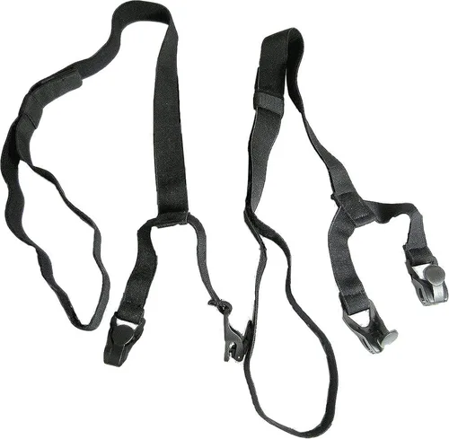 La camisa de vestir Hold-Ups® Stay-downs se mantiene con clips antideslizantes patentados en Estados Unidos