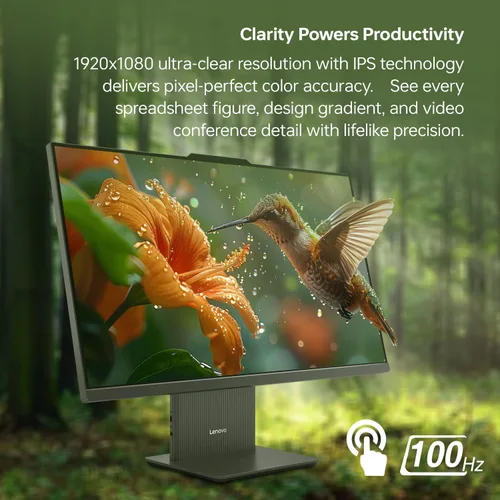 Miniatura 4 de Lenovo IdeaCentre I Premium Business todo en uno, IA de próxima generación, pantalla táctil FHD de 27 pulgadas, 100 Hz, i5-13420H, 16 GB DDR5 RAM