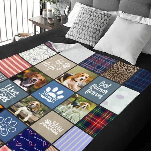 Miniatura 22 de Mantas personalizadas con foto, manta de fotos personalizada, mantas personalizadas con imagen, regalos personalizados para mujeres, hombres