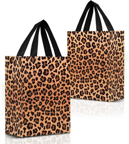 Miniatura 19 de Nush Nush Juego de 12 bolsas de regalo medianas degradadas – 4 impresionantes y brillantes bolsas de regalo reutilizables con asas – Bolsa de regalo