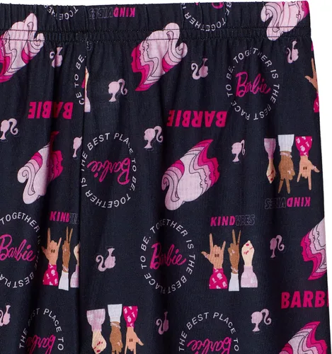 Miniatura 5 de Barbie Conjunto de ropa de dormir para niñas y pantalones de pijama para niñas de 4 piezas