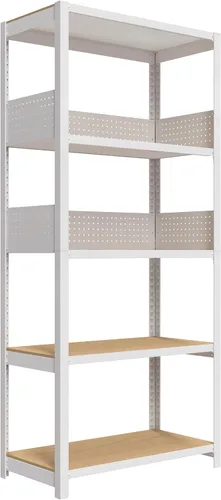 Miniatura 25 de HOMEDANT - Estantería de garaje de 5 niveles de 47.7" de ancho profundo, estante de almacenamiento ajustable de metal resistente, estantes de pie