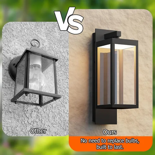 Miniatura 4 de Accesorios de Lámparas de Pared para Exteriores, Accesorios de Luz para Exteriores de Montaje en Pared, Iluminación de Aplique de Pared