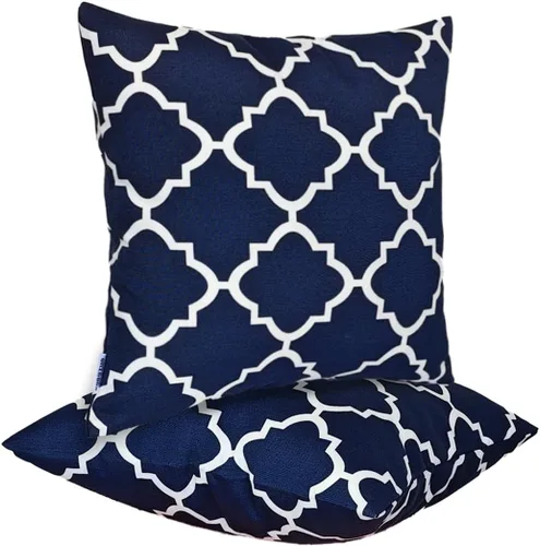 Miniatura 10 de JMGBird Almohadas impermeables para exteriores de 18 x 18 pulgadas para muebles de patio, cama, sofá y sofá Almohadas de exterior con inserto