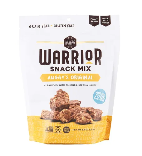 Miniatura 10 de BeeFree Warrior Mix Granola sin gluten – Bocadillos de granola suaves y gruesos, granola paleo, baja en carbohidratos, sin granos, sin conservantes