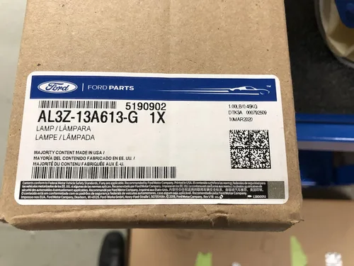 Miniatura 5 de Ford 2010-2014 F-150 SVT Raptor LED 3ª luz de la lámpara de freno w/Pigtail AL3Z-13A613-G