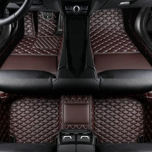 Miniatura 15 de Alfombrillas de cuero de lujo personalizadas para todo tipo de clima, para el 99 % de los sedán, SUV, automóvil deportivo, para hombres y mujeres