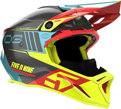 Miniatura 8 de 509 Altitude 2.0 Casco de fibra de carbono para moto de nieve