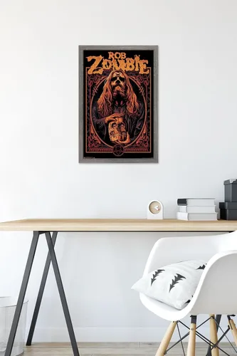 Miniatura 6 de Trends International Rob Zombie - Warlock Wall Poster, 14.725" x 22.375", Barnwood Framed Version