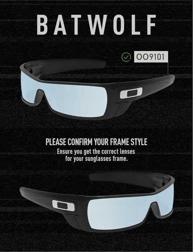Miniatura 3 de ToughAsNails 2 pares de lentes de repuesto polarizadas compatibles con gafas de sol Oakley Batwolf OO9101