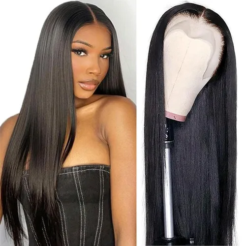 Miniatura 37 de SENSAIRUITE Peluca Rizada Ombré con Reflejos Rubio Miel Peluca con Diadema Cabello Humano 12 Pulgadas Onda Profunda Densidad 180% Pelucas