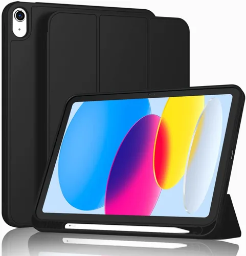 Miniatura 29 de ToaPoia - Funda para iPad (A16) de 11 pulgadas 2025/iPad 10.ª generación de 10.9 pulgadas 2022, cubierta protectora delgada con soporte triple