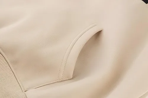 Miniatura 6 de Sudadera con capucha unisex básica suelta de manga larga con bolsillo y hombros caídos