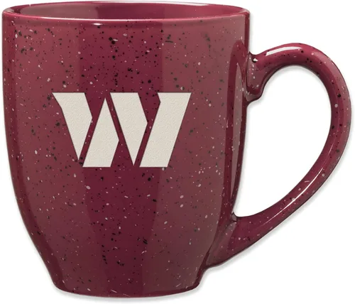 Miniatura 49 de Rico Industries - Taza de café de cerámica con grabado láser de color del equipo de fútbol de la NFL, 16 oz