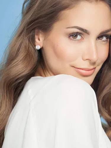 Miniatura 2 de BBTO Juego de 24 pares de aretes de perlas de cristal, joyería para mujeres y hombres