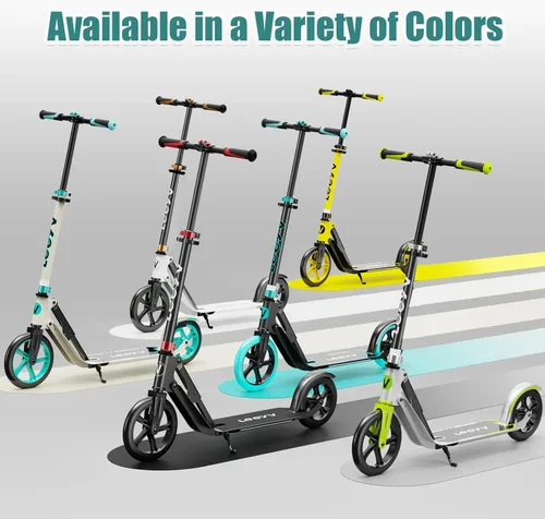 Miniatura 6 de Adult Scooter with Big Wheels Adjustable Height, Foldable Aluminum Frame Smooth Ride for Urban Commuting and Outdoor Fun Suitable for Teens