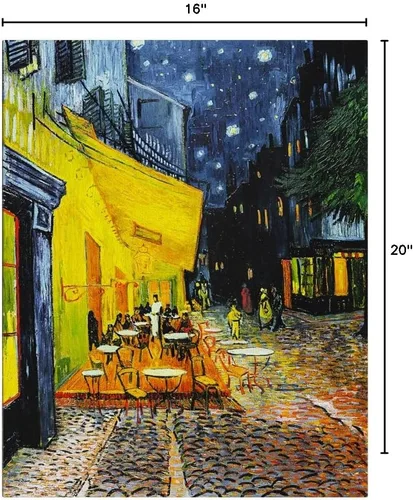 Miniatura 8 de DECORARTS - Serie de pinturas enmarcadas de Vincent Van Gogh (favoritos) – impresión giclée de arte en lienzo.