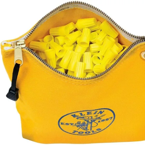 Miniatura 3 de Klein Tools - Bolsa de lona con cremallera, organizador de almacenamiento para bolsa de herramientas