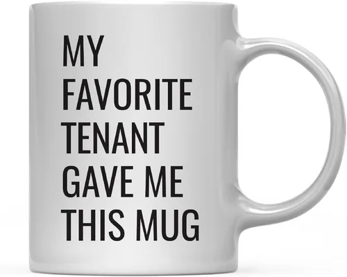 Miniatura 46 de Andaz Press Taza de café divertida de 11 onzas, regalo de broma, My Favorite Aunt Gave Me This Cup, 1 paquete, sobrino sobrino, cumpleaños, Navidad