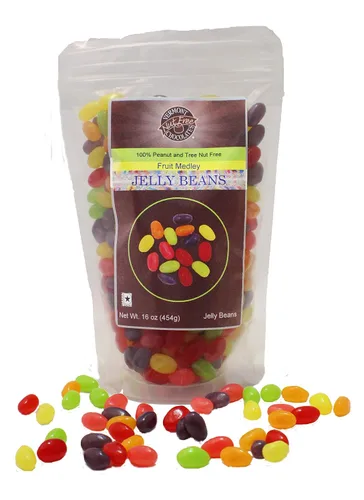 Miniatura 6 de Vermont Nut Free Chocolates Jelly Beans, 16 onzas, 2 bolsas