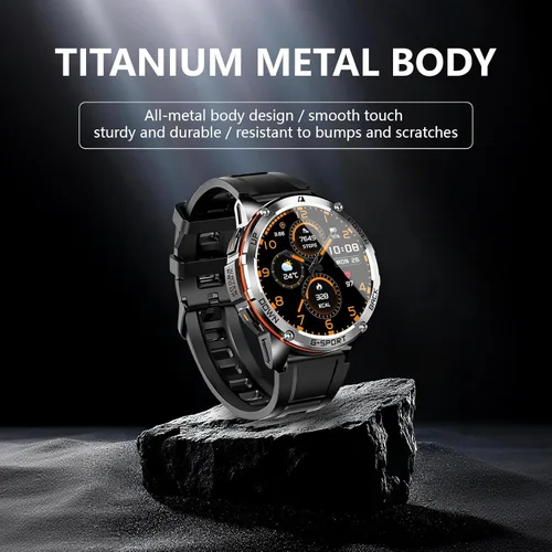 Miniatura 9 de Relojes inteligentes militares con GPS para hombre, grado militar, posicionamiento de 6 satélites, batería de 30 días de 800 mAh, resistente al agua