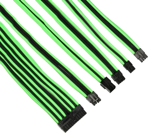 Miniatura 13 de Thermaltake TtMod Kit de cable de alimentación de extensión de manguito ATX/EPS/8-pin PCI-E/6-pin PCI-E con peines, azul/negro AC-035-CN1NAN-A1