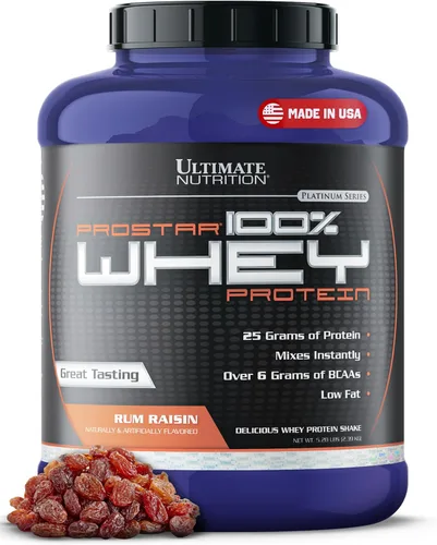 Miniatura 29 de Ultimate Nutrition Prostar - Mezcla de proteína de suero en polvo de concentrado de suero aislado y péptidos, baja en carbohidratos, apta para dieta