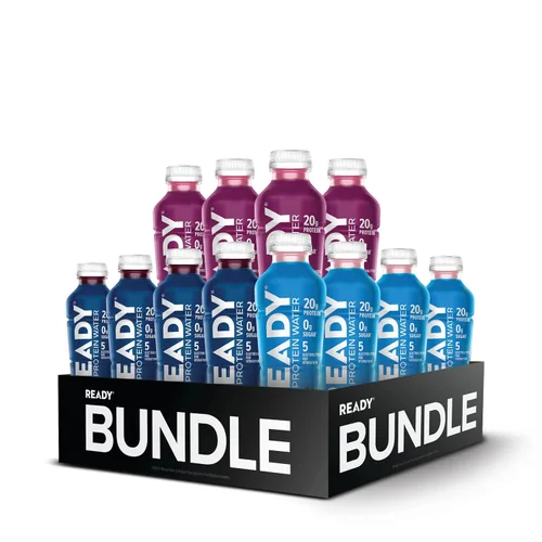 Miniatura 10 de Ready Protein Water - Agua con 0.53 onzas (15 g) de proteínas de suero de leche, sin azúcar, 12 unidades, 16.9 onzas líquidas cada una.