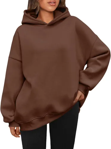 Miniatura 36 de AUTOMET Sudaderas con capucha de gran tamaño para mujer, sudaderas de forro polar con capucha 2024, ropa de otoño, trajes de moda, suéter de invierno