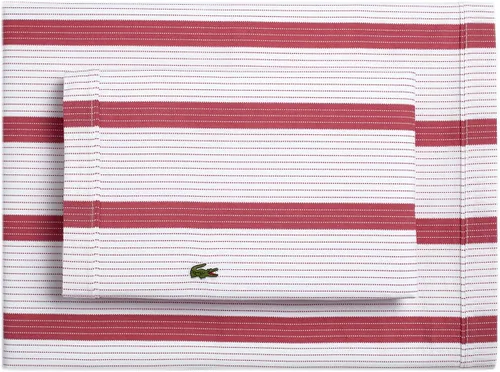 Miniatura 29 de Lacoste Juego de sábanas de algodón de 3 piezas, camuflaje, avena, tamaño individual