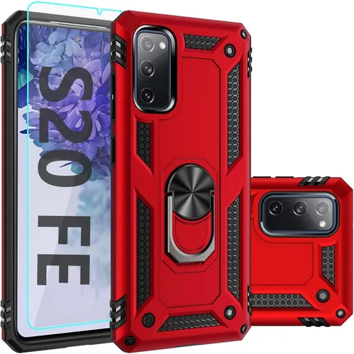 Miniatura 8 de Funda para Samsung Galaxy S20 FE, Funda Galaxy S20 FE 5G, con protector de pantalla, [grado militar] cubierta probada contra caídas de 16 pies
